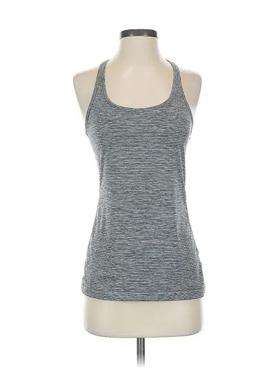 Pre-owned Gap Fit Active Tank Top In Gray