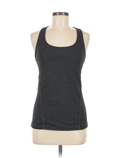 Pre-owned Gap Fit Active Tank Top In Gray