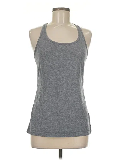 Pre-owned Gap Fit Active Tank Top In Gray