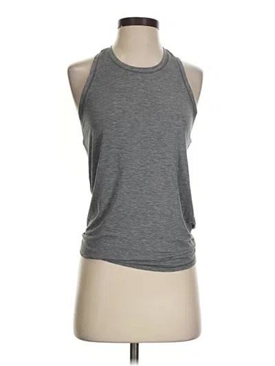 Pre-owned Gap Fit Active Tank Top In Gray