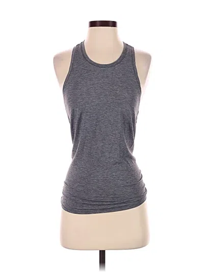 Pre-owned Gap Fit Active Tank Top In Gray