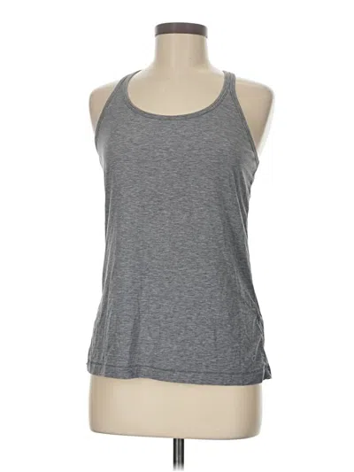 Pre-owned Gap Fit Active Tank Top In Gray