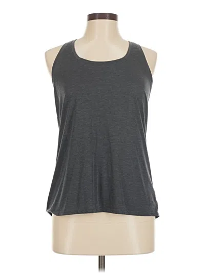 Pre-owned Gap Fit Active Tank Top In Gray
