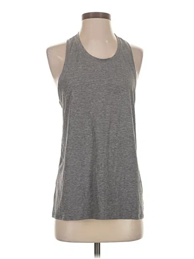 Pre-owned Gap Fit Active Tank Top In Gray