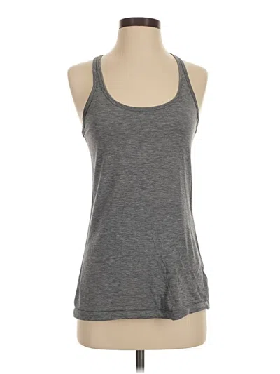 Pre-owned Gap Fit Active Tank Top In Gray