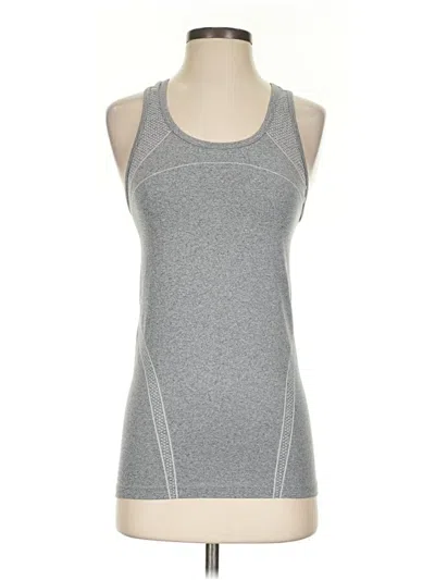Pre-owned Gap Fit Active Tank Top In Gray
