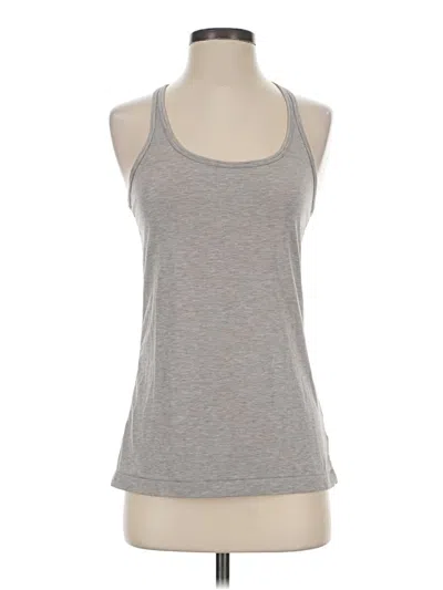 Pre-owned Gap Fit Active Tank Top In Gray