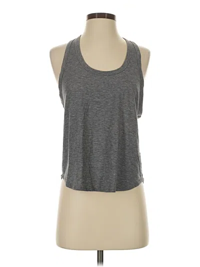 Pre-owned Gap Fit Active Tank Top In Gray
