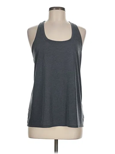 Pre-owned Gap Fit Active Tank Top In Gray
