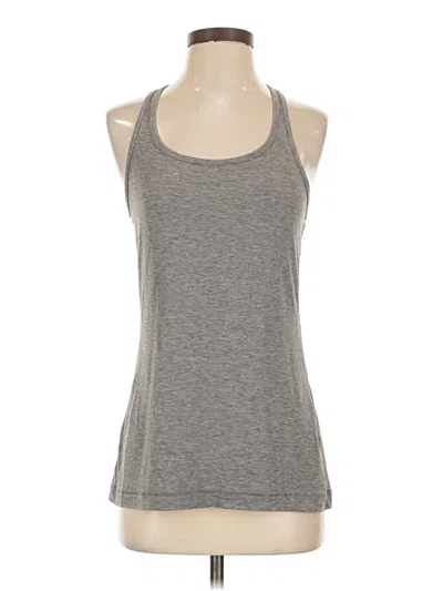 Pre-owned Gap Fit Active Tank Top In Gray