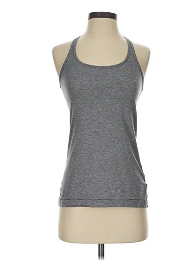 Pre-owned Gap Fit Active Tank Top In Gray