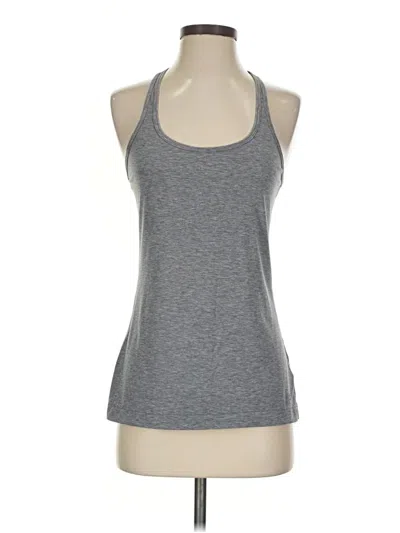 Pre-owned Gap Fit Active Tank Top In Gray