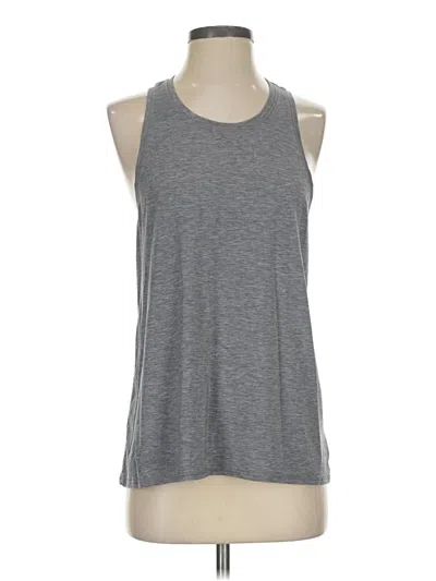 Pre-owned Gap Fit Active Tank Top In Gray
