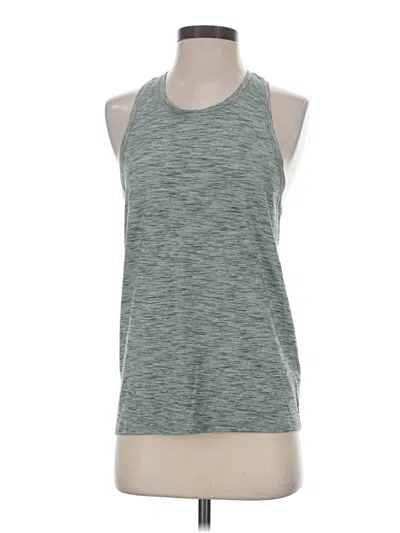 Pre-owned Gap Fit Active Tank Top In Gray