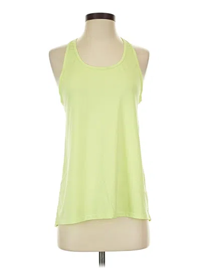 Pre-owned Gap Fit Active Tank Top In Green