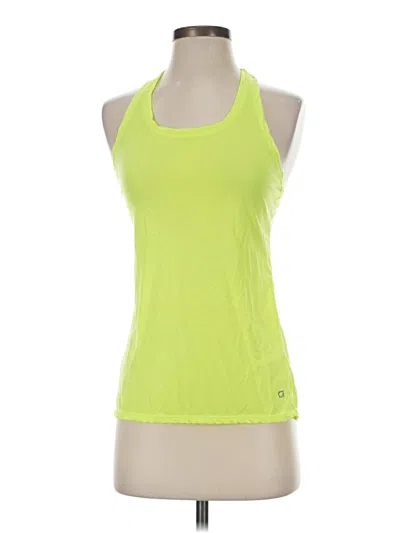 Pre-owned Gap Fit Active Tank Top In Green