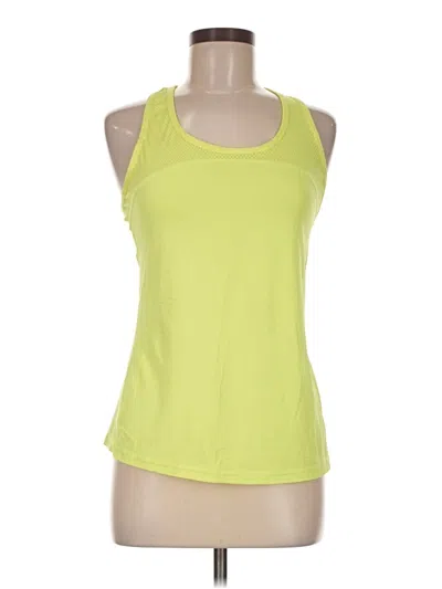 Pre-owned Gap Fit Active Tank Top In Green