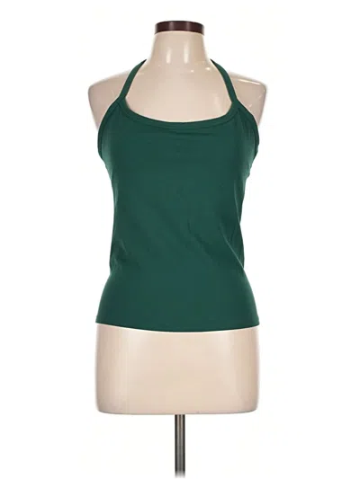 Pre-owned Gap Fit Active Tank Top In Green