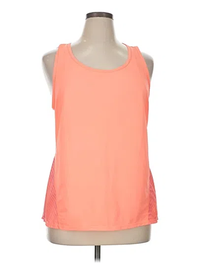Pre-owned Gap Fit Active Tank Top In Orange
