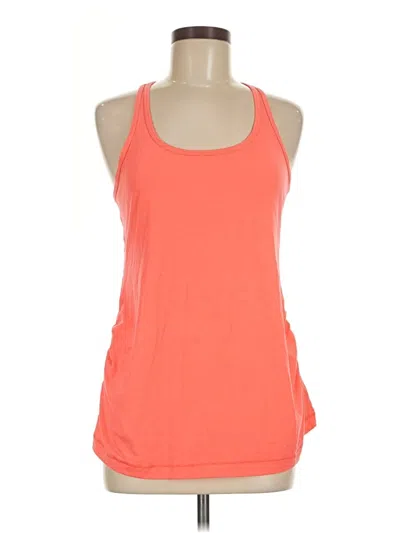 Pre-owned Gap Fit Active Tank Top In Orange