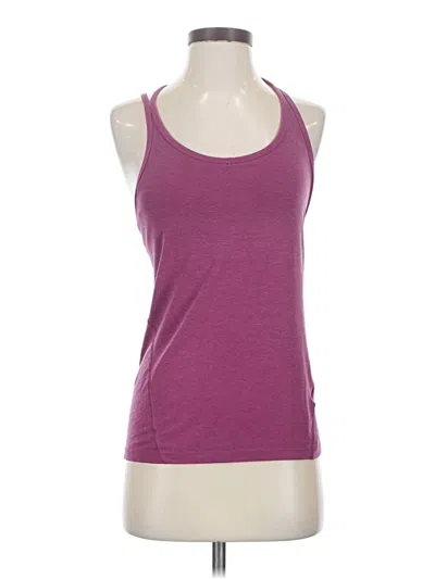 Pre-owned Gap Fit Active Tank Top In Purple