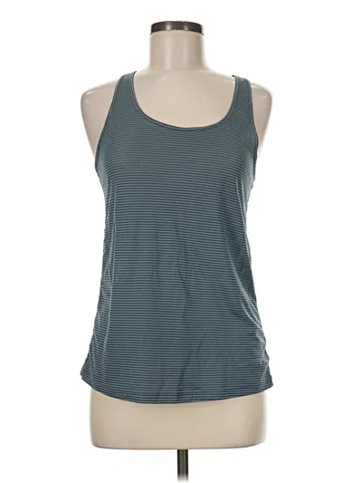 Pre-owned Gap Fit Active Tank Top In Teal