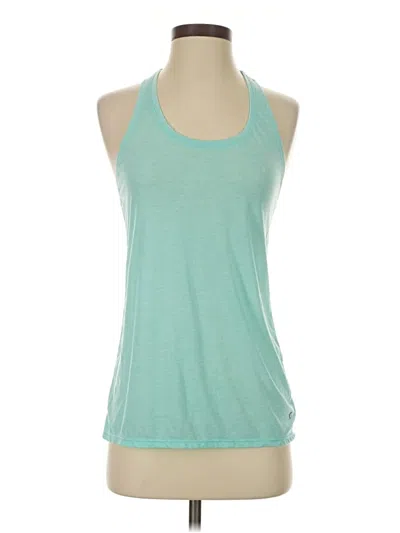 Pre-owned Gap Fit Active Tank Top In Teal