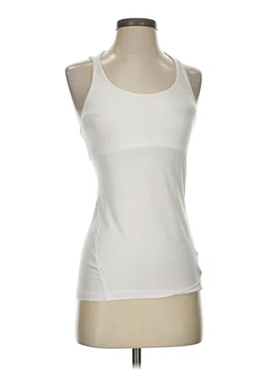 Pre-owned Gap Fit Active Tank Top In White