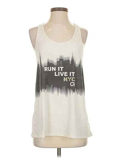 Pre-owned Gap Fit Active Tank Top In White