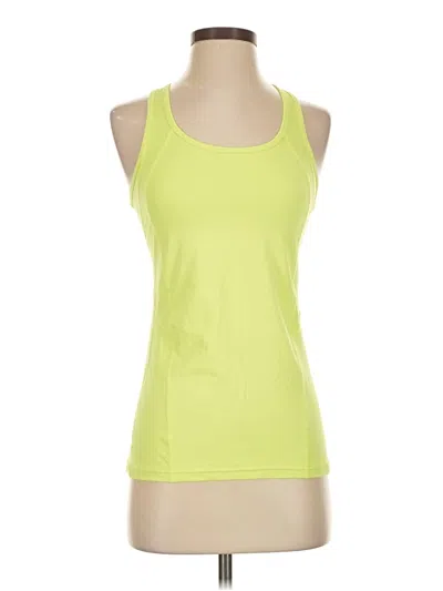Pre-owned Gap Fit Active Tank Top In Yellow