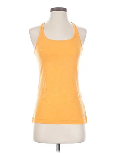 Pre-owned Gap Fit Active Tank Top In Yellow