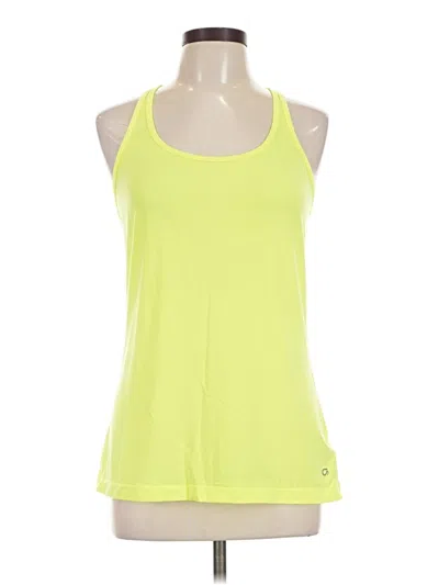 Pre-owned Gap Fit Active Tank Top In Yellow