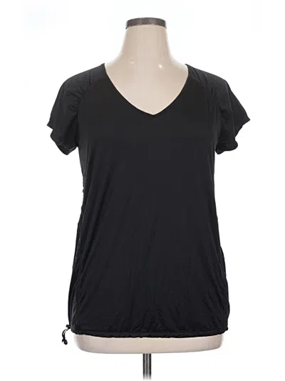 Pre-owned Gap Fit Active T-shirt In Black