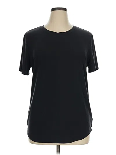 Pre-owned Gap Fit Active T-shirt In Black