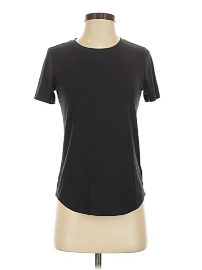 Pre-owned Gap Fit Active T-shirt In Black