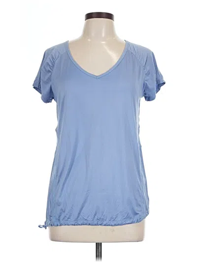 Pre-owned Gap Fit Active T-shirt In Blue