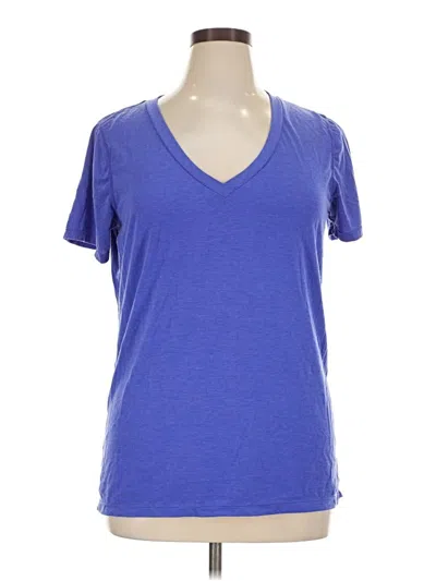 Pre-owned Gap Fit Active T-shirt In Blue