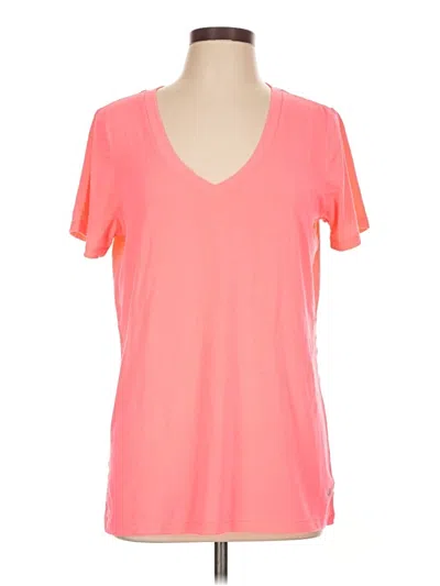 Pre-owned Gap Fit Active T-shirt In Pink