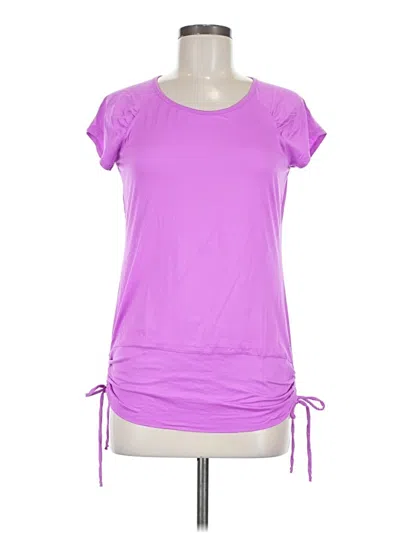 Pre-owned Gap Fit Active T-shirt In Purple