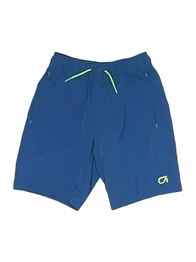 Pre-owned Gap Fit Kids' Athletic Shorts In Blue