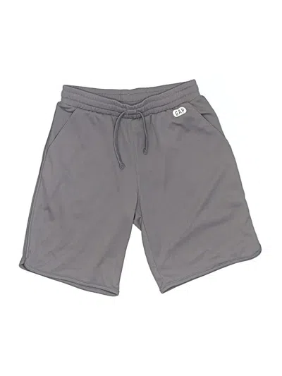 Pre-owned Gap Fit Kids' Athletic Shorts In Gray