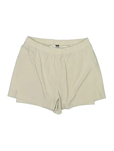 Pre-owned Gap Fit Athletic Shorts In Ivory