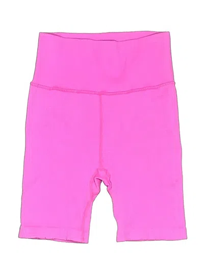 Pre-owned Gap Fit Athletic Shorts In Pink