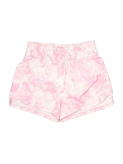 Pre-owned Gap Fit Kids' Athletic Shorts In Pink