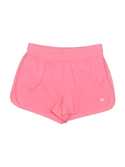 Pre-owned Gap Fit Kids' Athletic Shorts In Pink