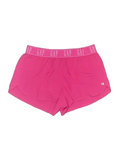 Pre-owned Gap Fit Athletic Shorts In Pink