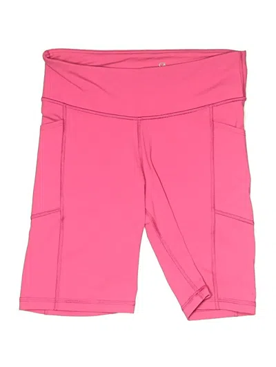Pre-owned Gap Fit Athletic Shorts In Pink