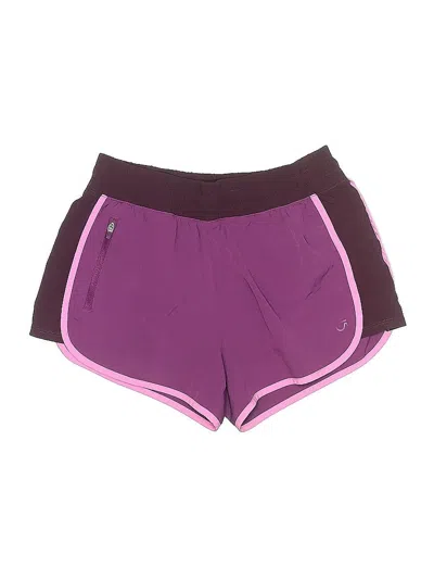 Pre-owned Gap Fit Athletic Shorts In Purple