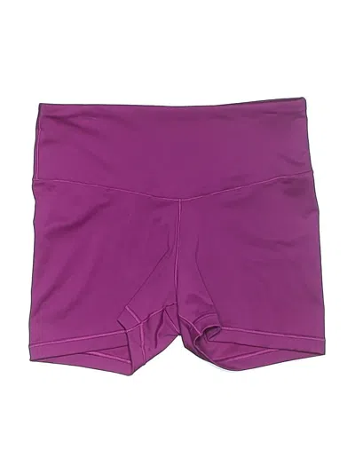 Pre-owned Gap Fit Athletic Shorts In Purple