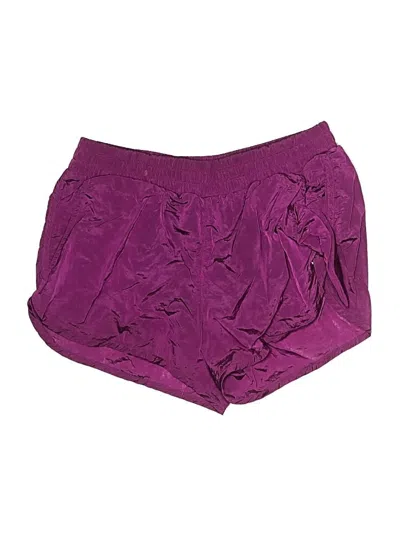 Pre-owned Gap Fit Athletic Shorts In Purple